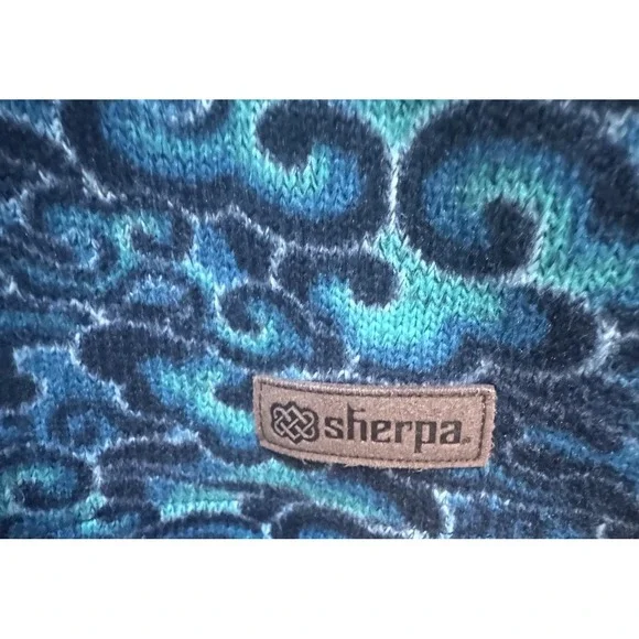 Sherpa Adventure Gear Quarter Zip Fleece Pullover Women's L‎ Teal Wave Outdoor - Picture 5 of 5